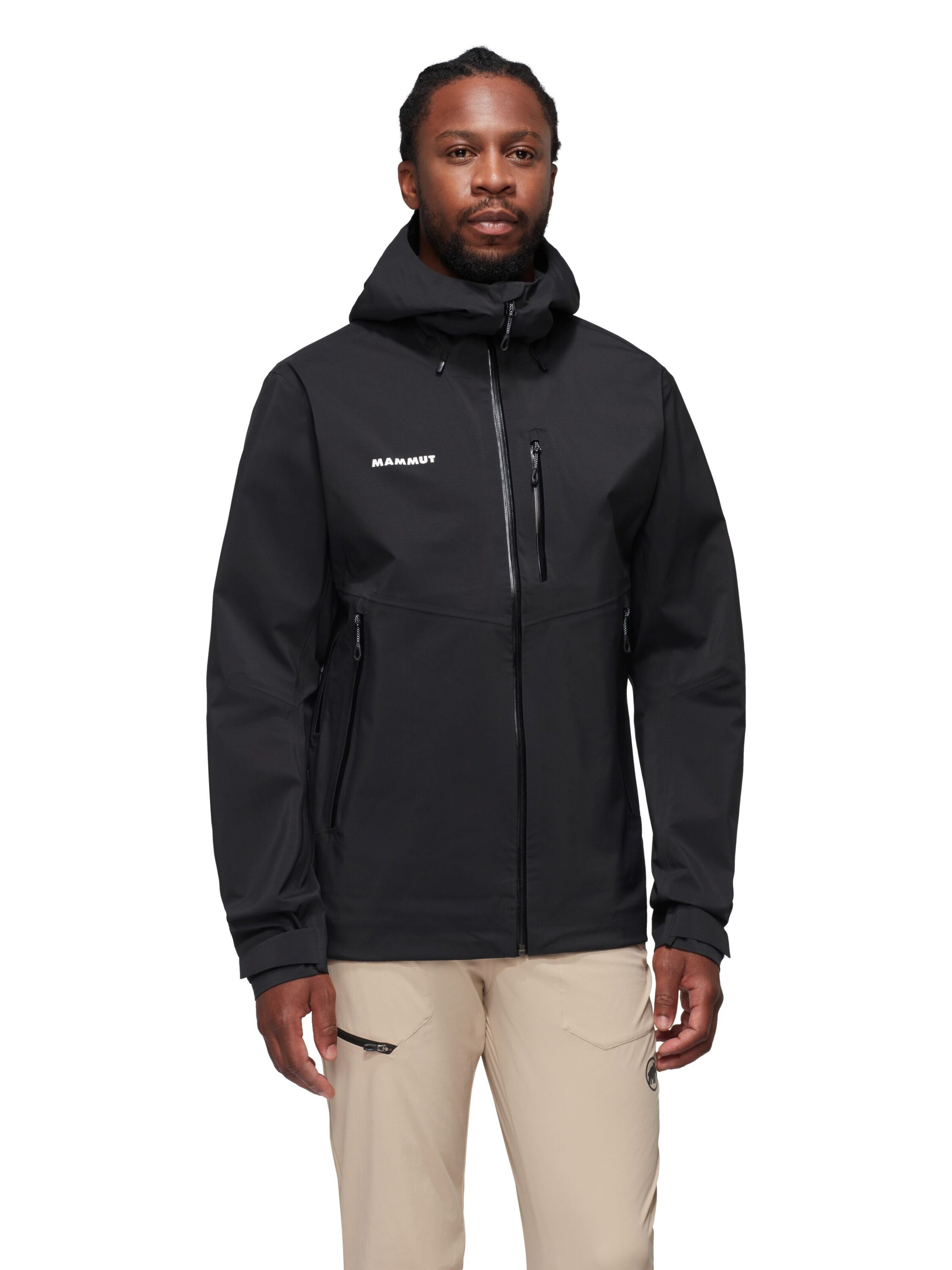 MAMMUT Outdoor jacket in Black: front