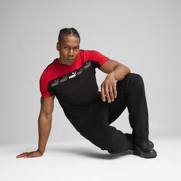 PUMA Shirt 'Around The Block' in Rood