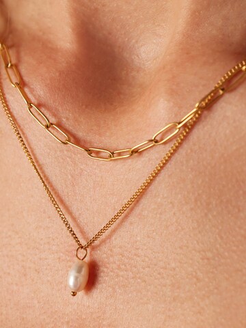 Lucardi Ketting 'Essentials' in Goud