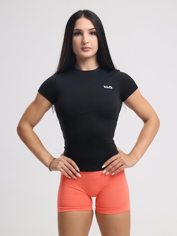 neverover Sports Top in Black: front