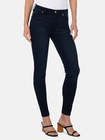 Liverpool Skinny Jeans 'Abby' in Blauw: voorkant