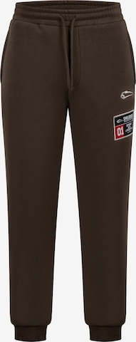 Smilodox Trousers ' Rayk ' in Brown: front