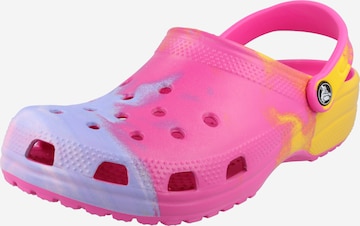 Crocs - Zuecos en rosa: frente