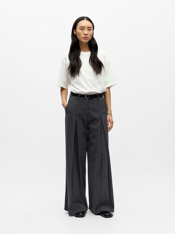 Regular Pantalon OBJECT en gris