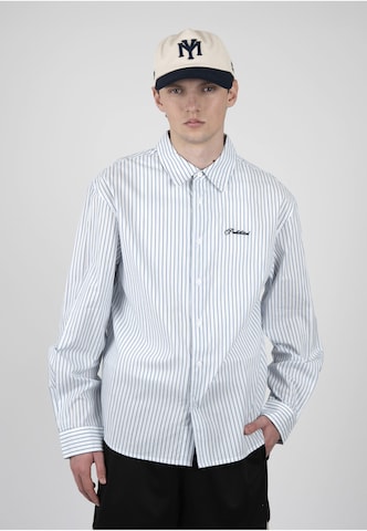 Regular fit Camicia 'Dugout' di Prohibited in blu: frontale