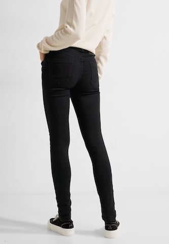 CECIL Skinny Jeans 'Vicky' in Schwarz