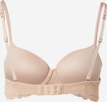 Hunkemöller T-shirt BH 'Angie' i beige