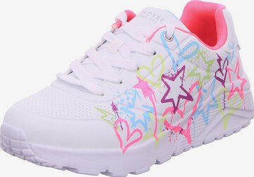 SKECHERS Sneakers 'Uno Lite My Drip' in Wit: voorkant