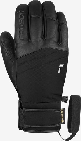 REUSCH Athletic Gloves in Black