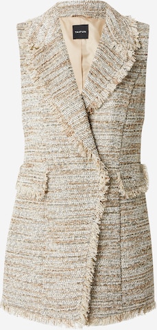 TAIFUN Vest in Beige: front