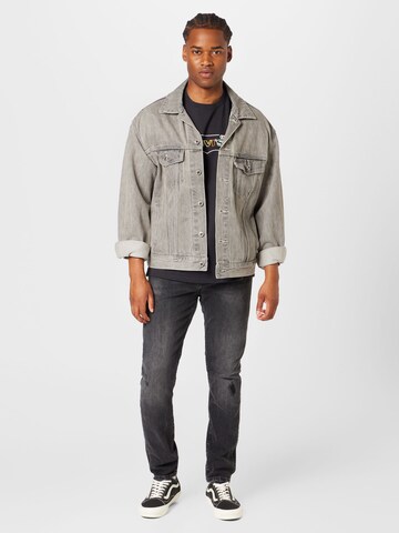 LEVI'S ® Übergangsjacke 'The Silvertab Trucker' in Schwarz