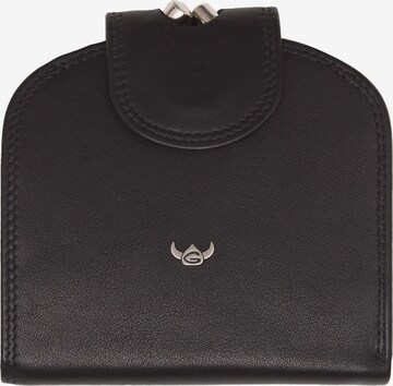 GOLDEN HEAD Wallet 'Polo' in Black: front