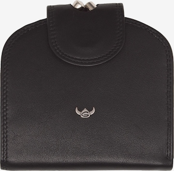 GOLDEN HEAD Wallet 'Polo' in Black: front