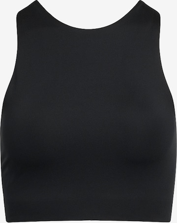 Girlfriend Collective Bustier Sports-BH 'Dylan' i blå: forside