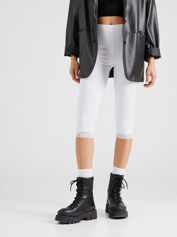 Fransa Skinny Leggings 'ZOKOS 3' - fehér