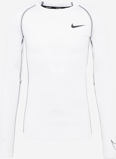 NIKE Funktionsskjorte 'Pro Cool' i sort / hvid, Produktvisning