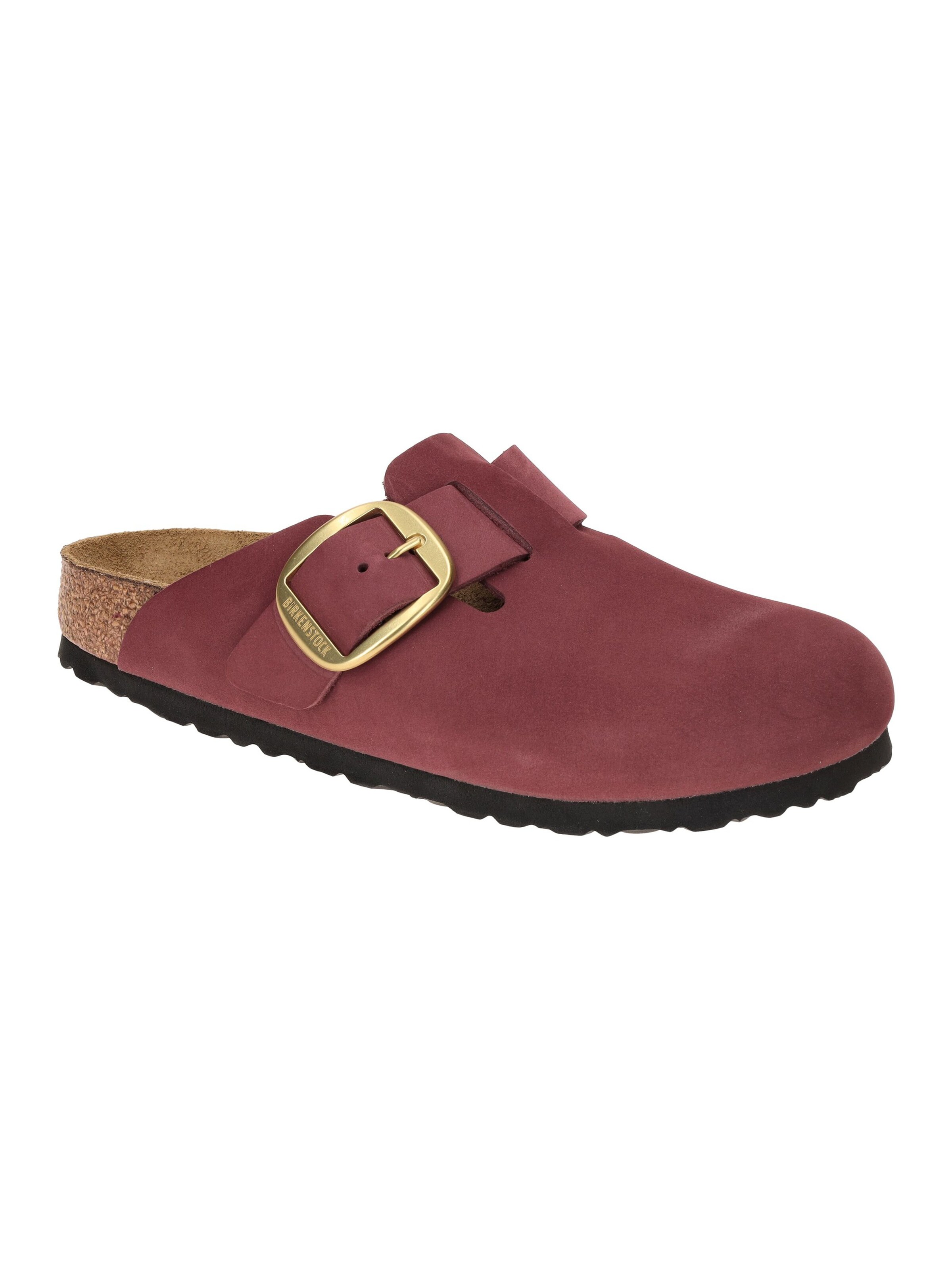 BIRKENSTOCK Clogs 'Birkenstock Boston 1028058' in Red: front
