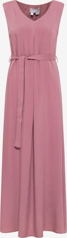 Usha Evening Dress in Pink: front