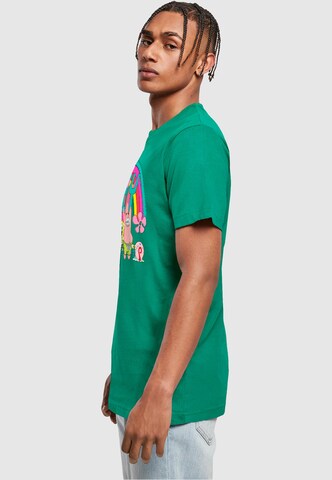 Merchcode Shirt 'SpongeBob SquarePants - Hey' in Green