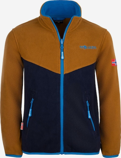 TROLLKIDS Athletic Fleece Jacket in Blue / marine blue / Bronze, Item view