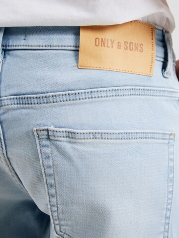 Regular Jean 'ONSPly' Only & Sons en bleu