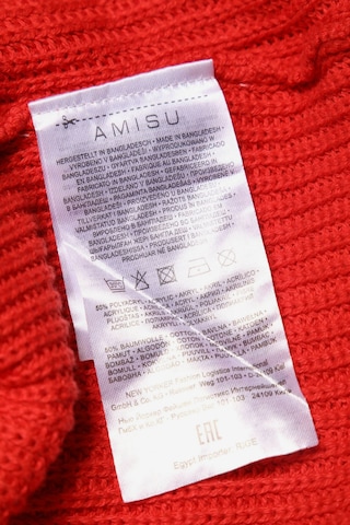 Amisu Pullover L in Rot