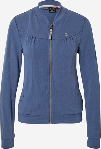 Ragwear Sweatjacke 'KENIA' in Blau: predná strana