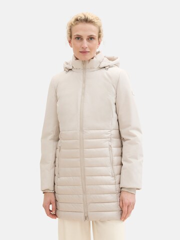 TOM TAILOR Between-Season Jacket in Beige: front