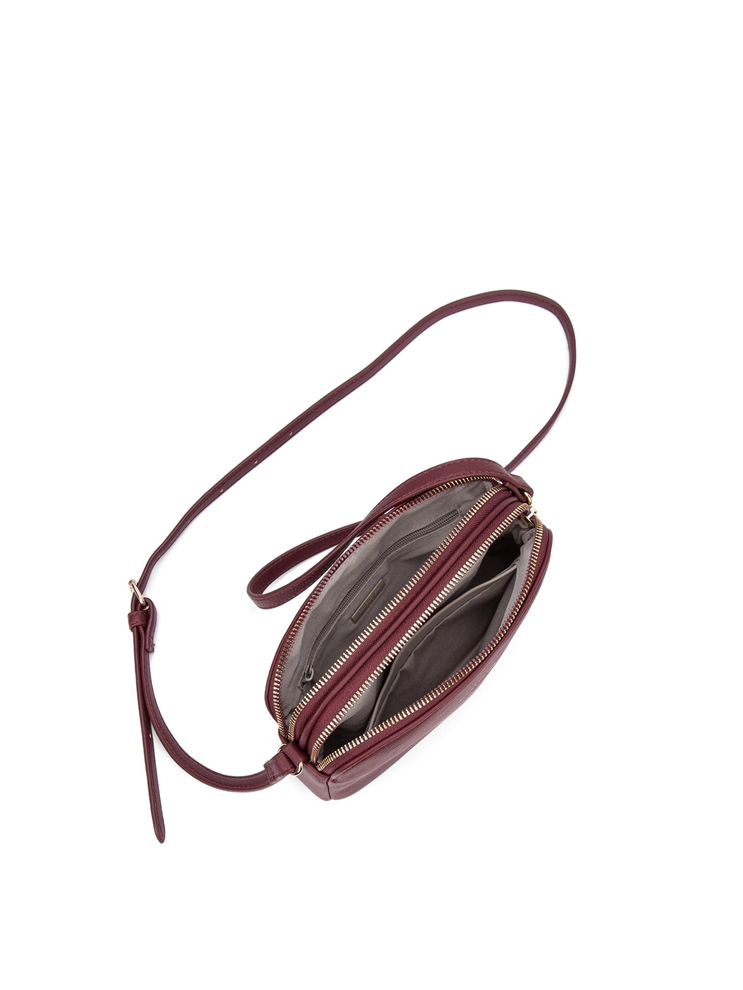 Borsa a tracolla di David Jones in rosso