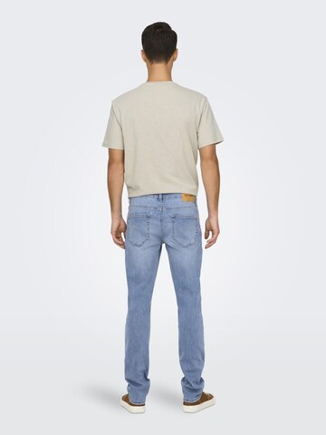 Only & Sons - Slimfit Vaquero 'ONSLoom' en azul