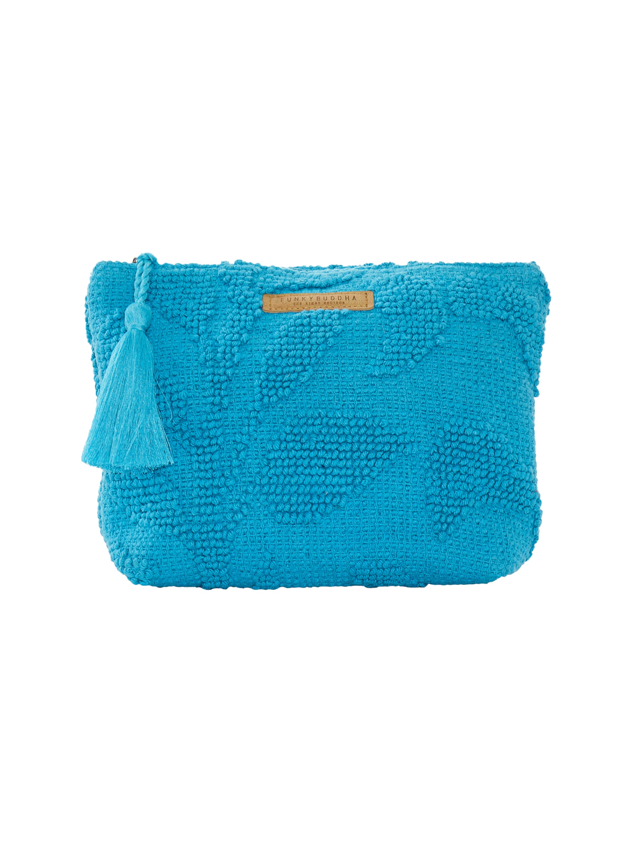 Funky Buddha Shoulder bag in Blue: front