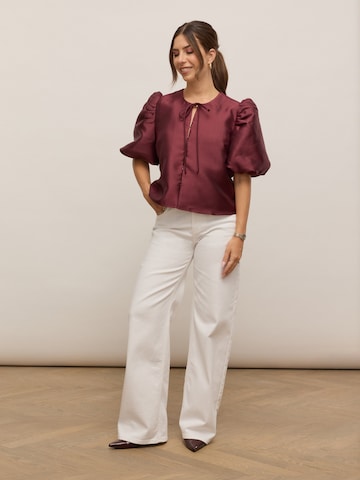 Wide leg Jeans 'Straight Leg Denim' di noar studios in marrone