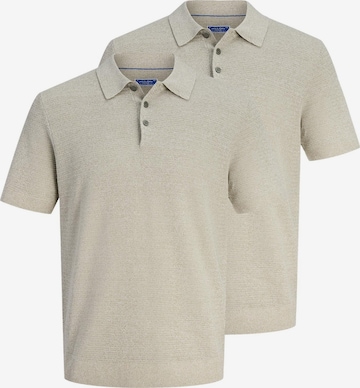JACK & JONES Shirt 'Bluriley' in Brown: front