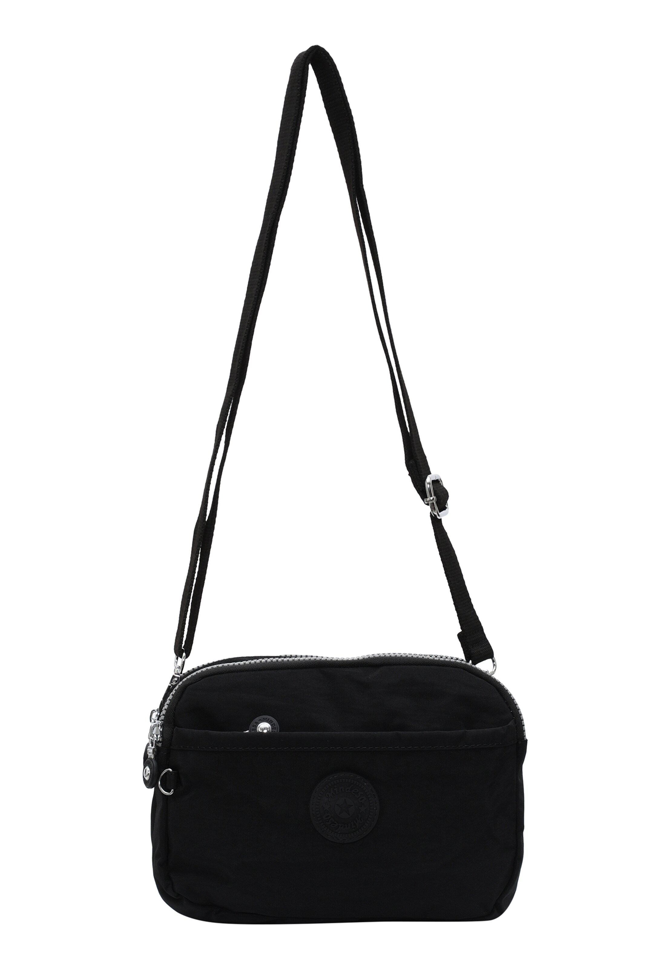 Mindesa - Mala de ombro em preto: frente