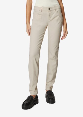 Marc O'Polo Slim fit Jeans 'ALBY' in Beige: front