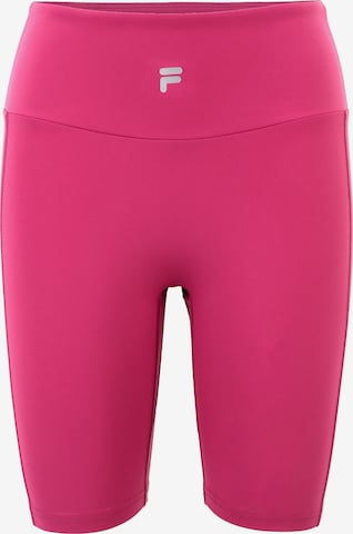 FILA Skinny Παντελόνι φόρμας 'RAKANDA' σε ροζ: μπροστά