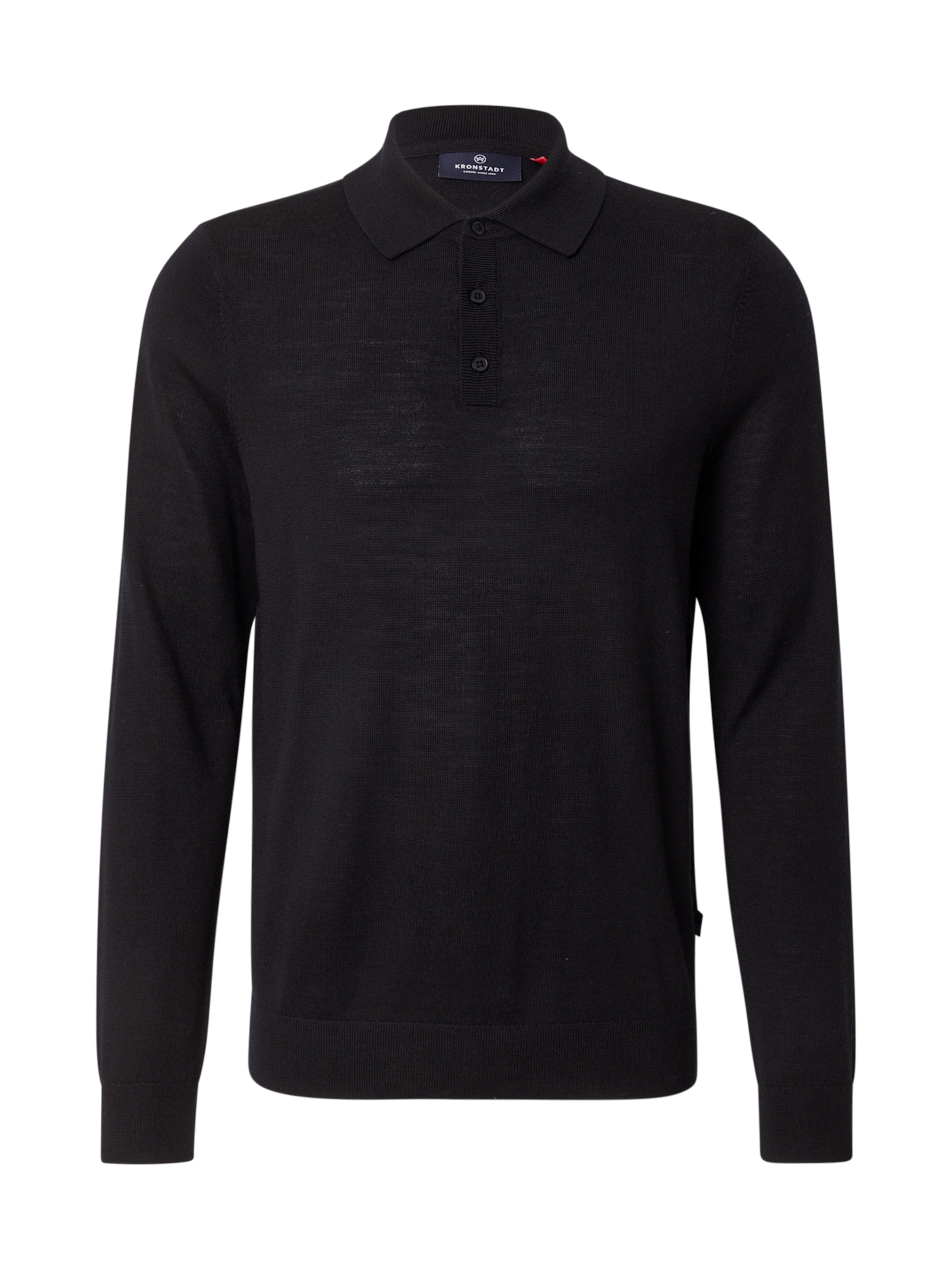 Kronstadt Svetr 'Johannes' – černá: přední strana