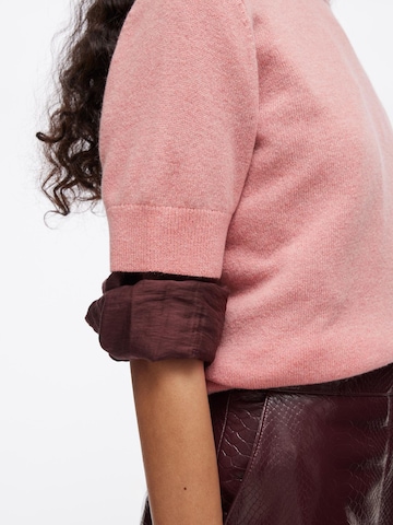 ROUGE EDIT Pullover i pink