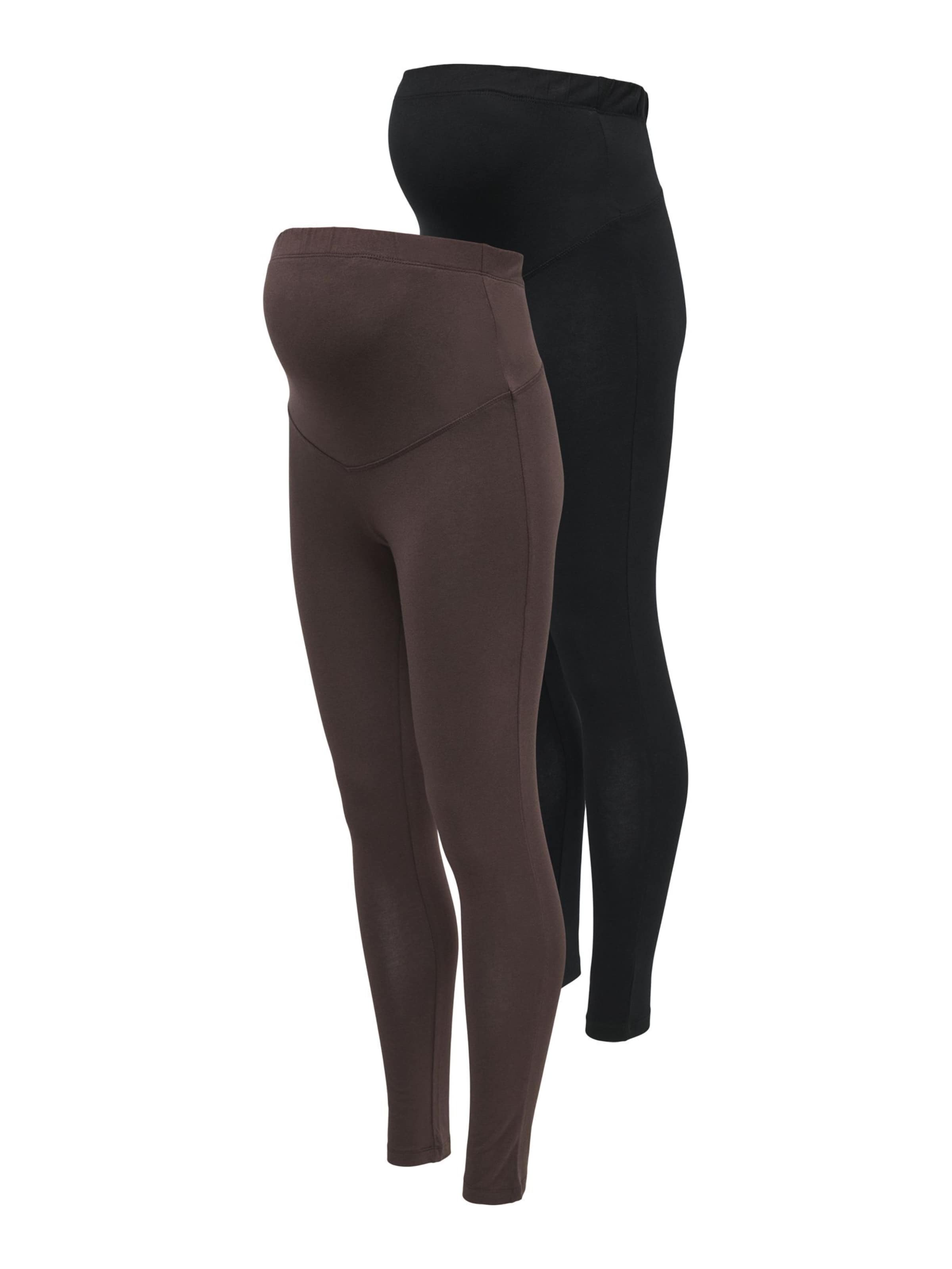 Only Maternity Skinny Leggings i brun