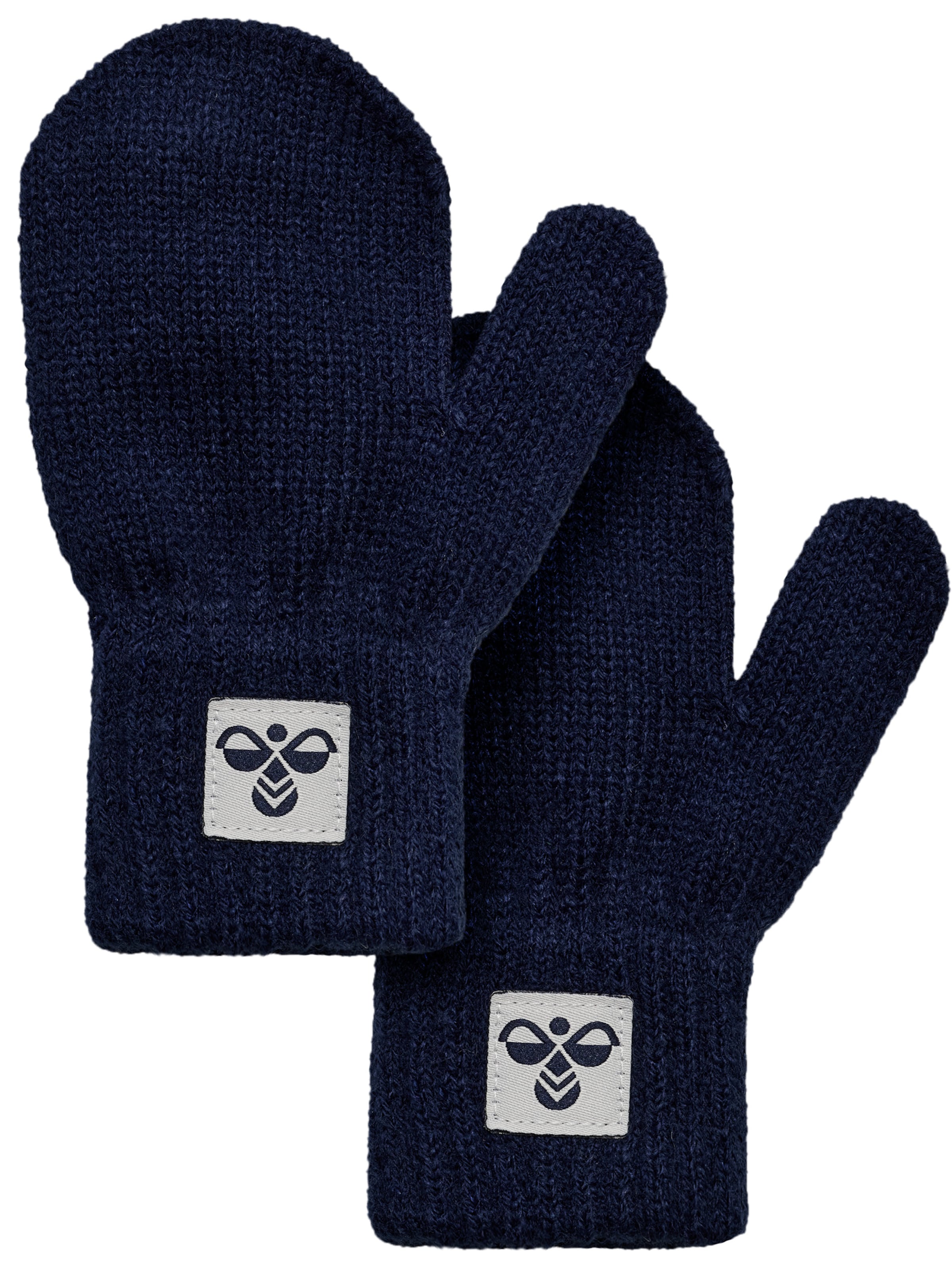 Gants Hummel en bleu : devant