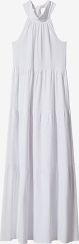MANGO Šaty 'Java' - biela: predná strana