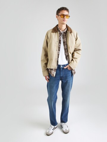 Abercrombie & Fitch Between-Season Jacket in Brown