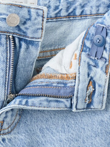 MANGO KIDS Wide leg Jeans i blå