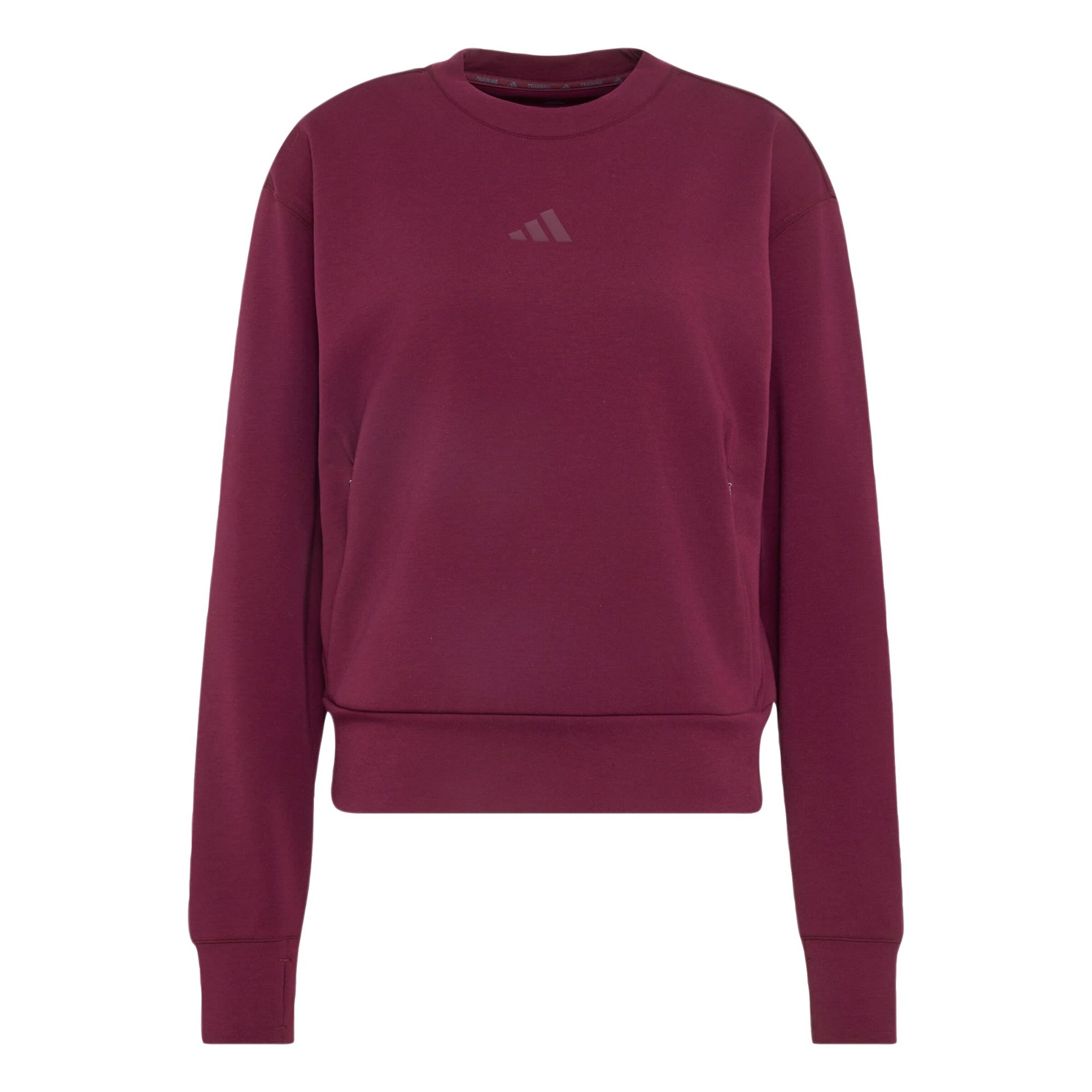 ADIDAS PERFORMANCE Športna majica 'Designed For Training' | rdeča barva: sprednja stran