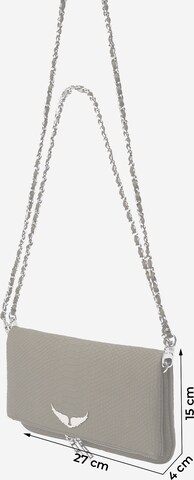 Zadig & Voltaire Clutch 'ROCK' in Groen