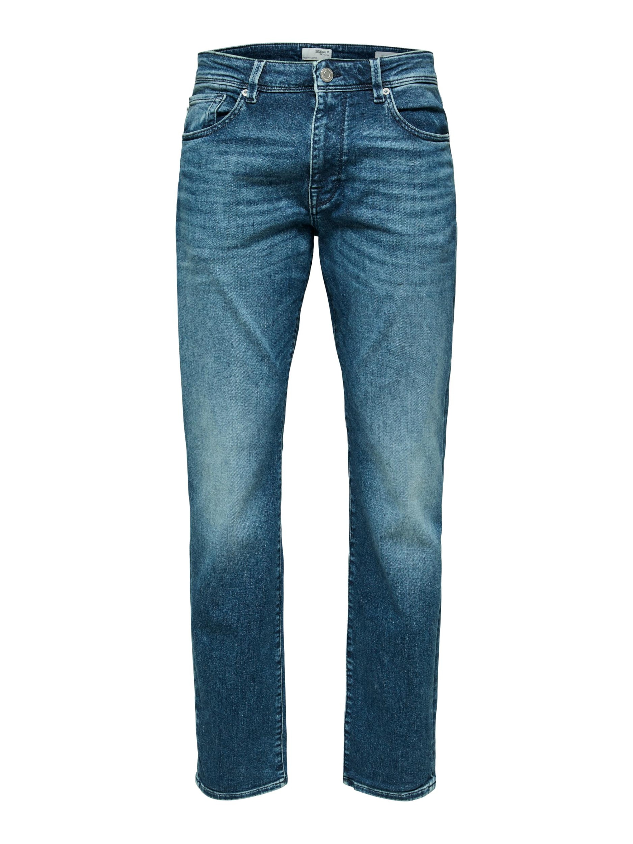 SELECTED regular Jeans i blå: forside