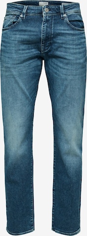 Regular Jean SELECTED HOMME en bleu : devant