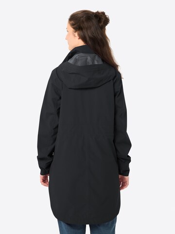 VAUDE Outdoormantel 'Mineo' in Schwarz