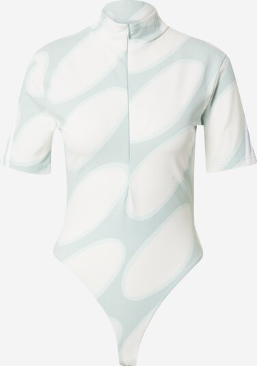 ADIDAS SPORTSWEAR Body de sport 'Marimekko Future Icons Three Stripes' en bleu pastel / blanc, Vue avec produit