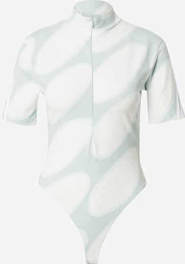 ADIDAS SPORTSWEAR Sporta bodijs 'Marimekko Future Icons Three Stripes', krāsa - pasteļzils / balts, Preces skats